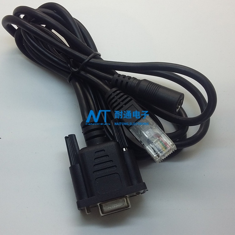 DB串口线 对RJ50 10P10C 网线 DC电源线 安防线 网络线