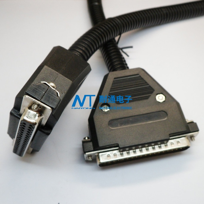 DB37P连接线 串口线 D SUB37P连接线 RS232